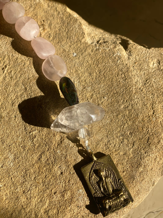 Balancing Buddha Suncatcher