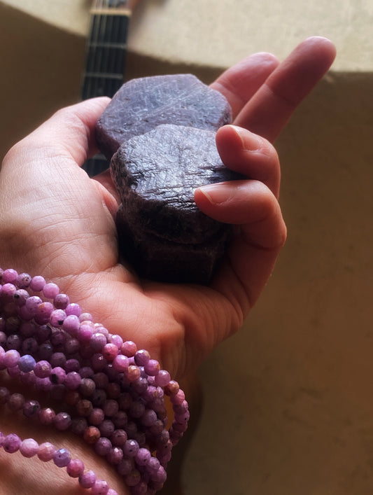 Natural Raw Ruby Stone