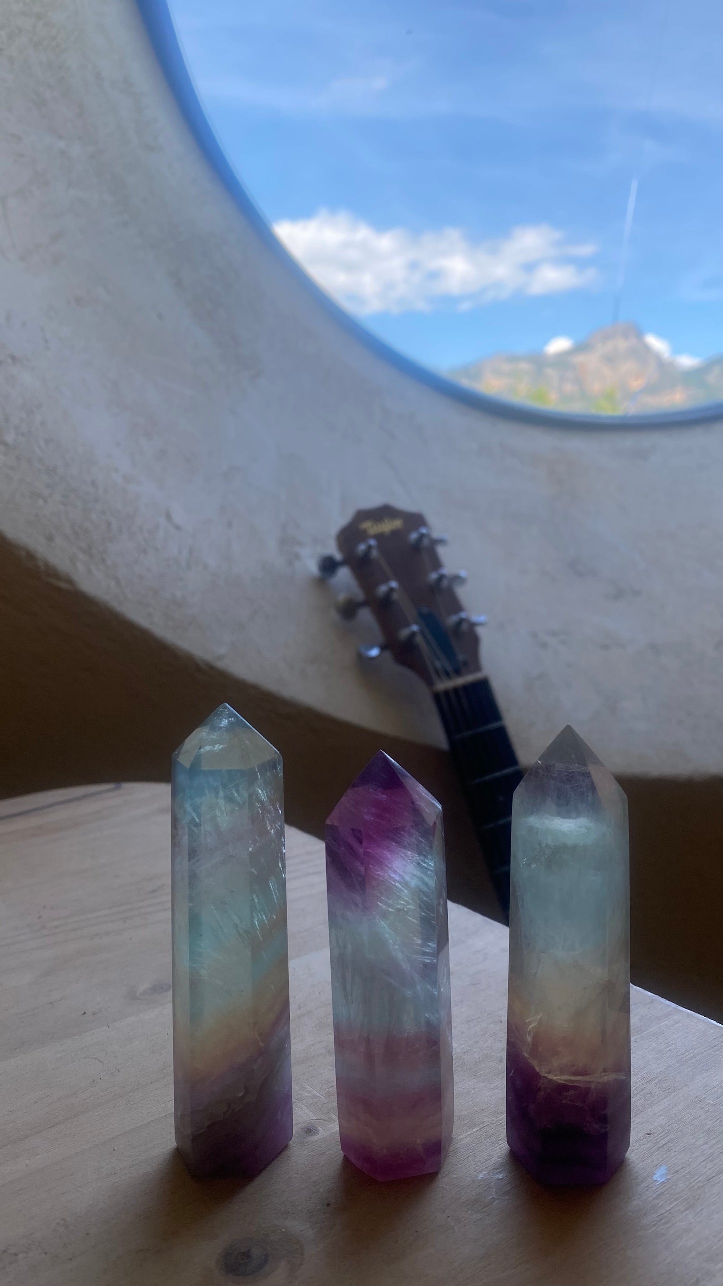 Fluorite Crystal Point