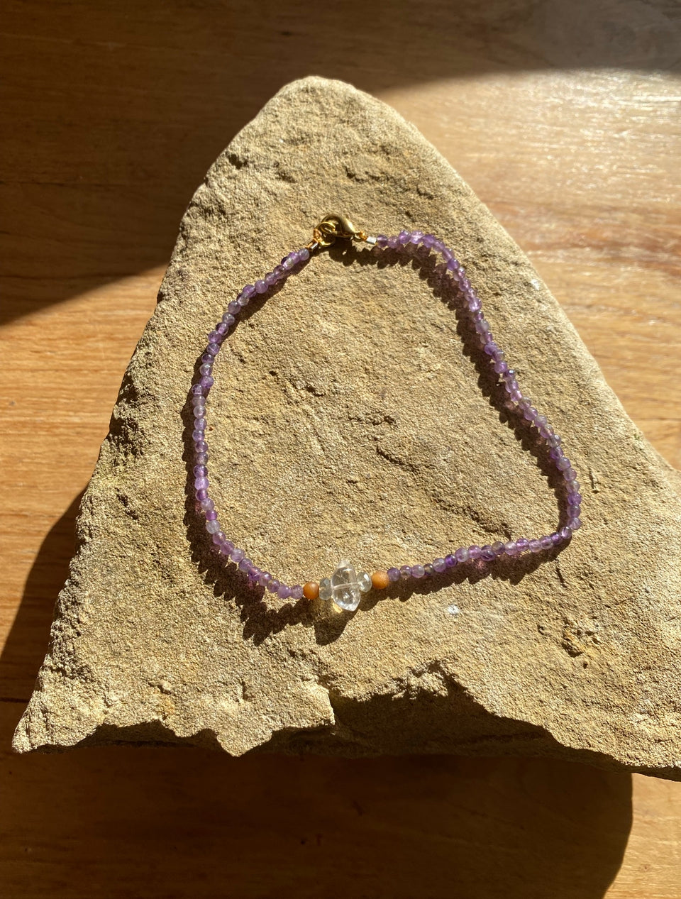 Amethyst Healing Anklet
