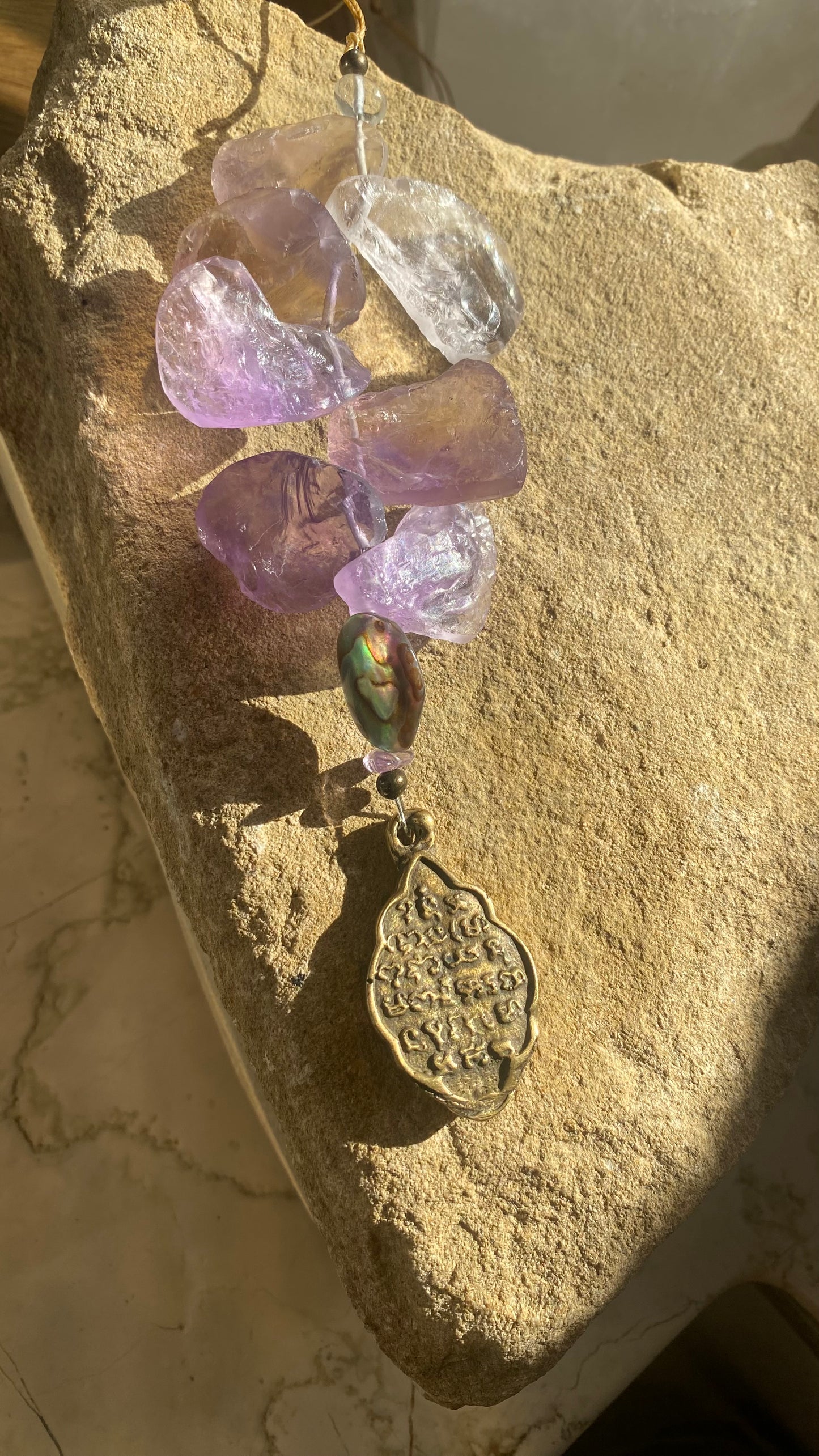 Amatrine & Shell Suncatcher