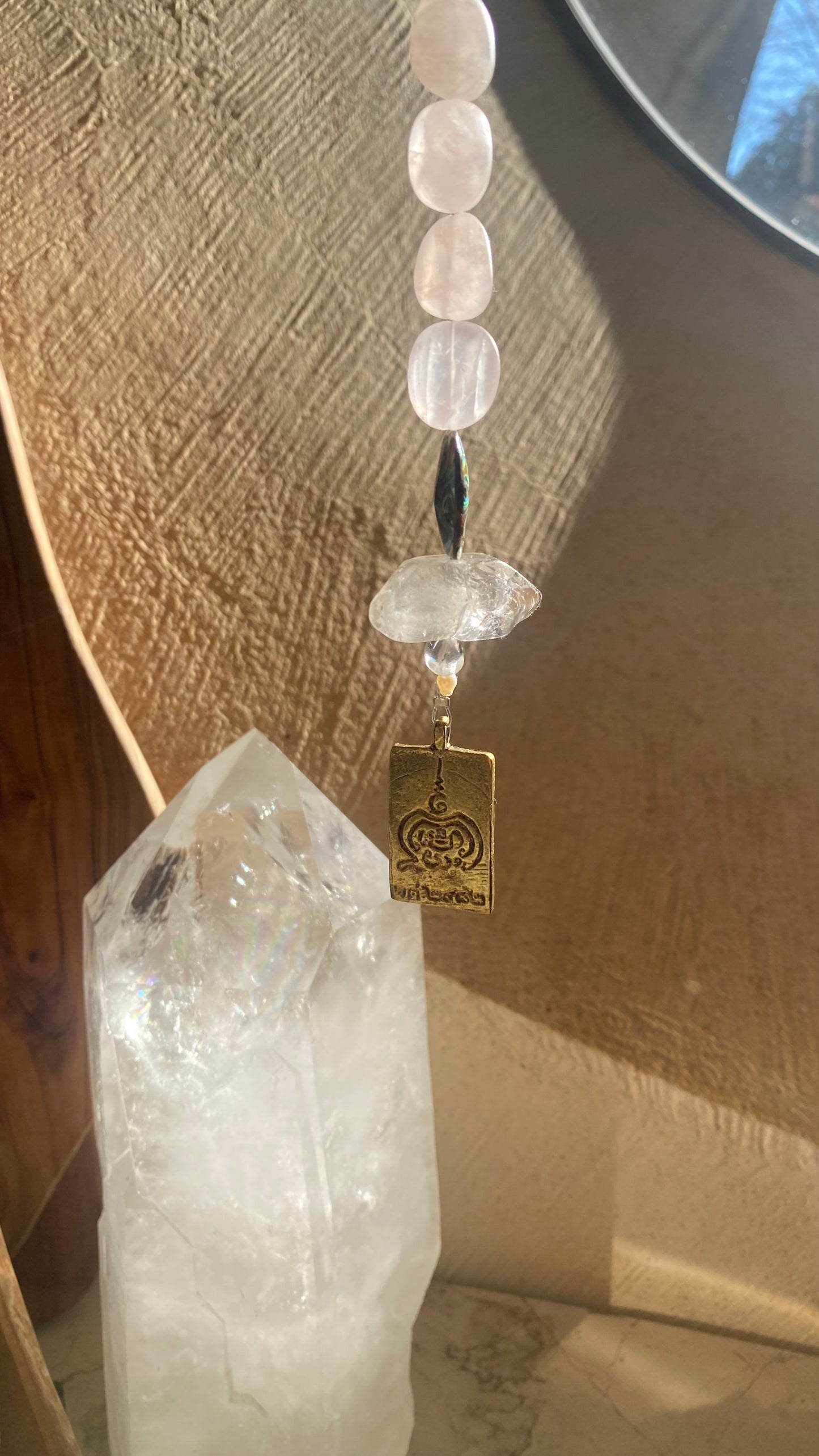 Balancing Buddha Suncatcher