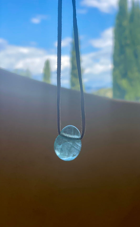 Fluorite pendant