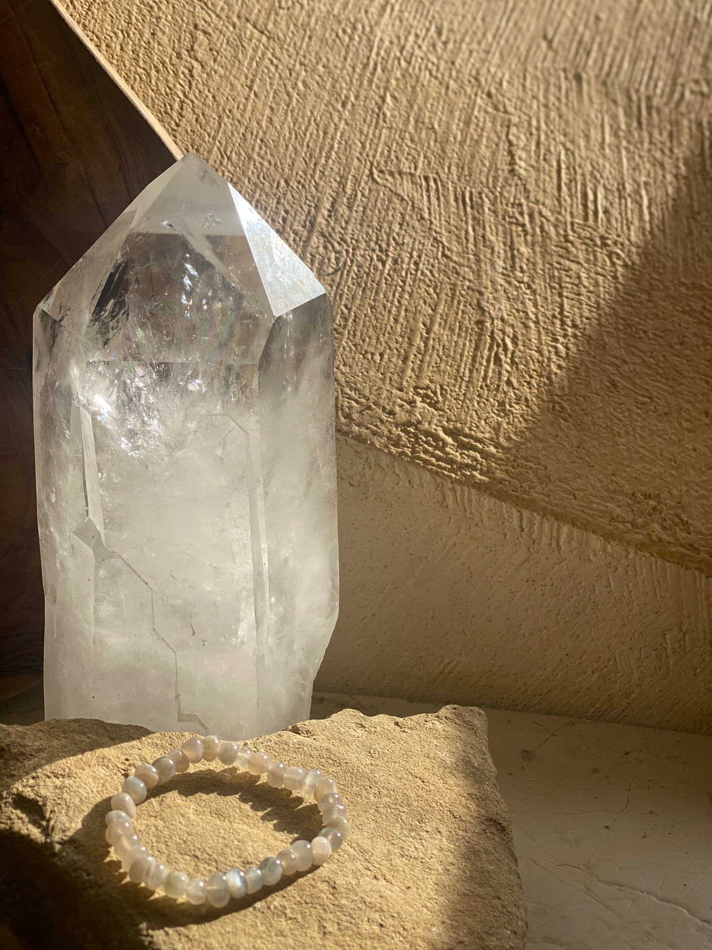 Grey Moonstone Bracelet