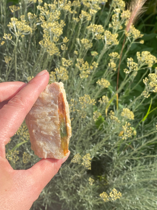 Rainbow Tourmaline Rock