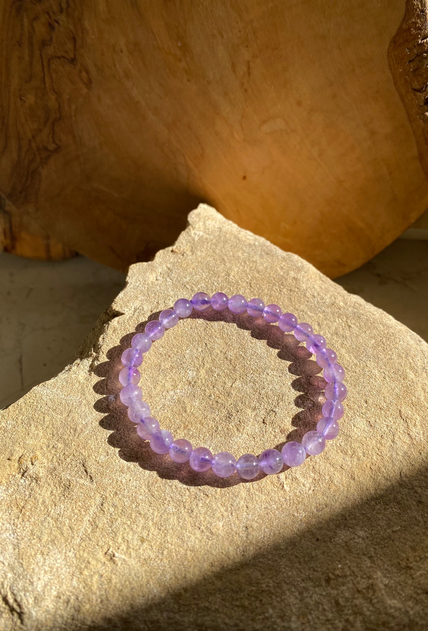 Bracelet améthyste simple
