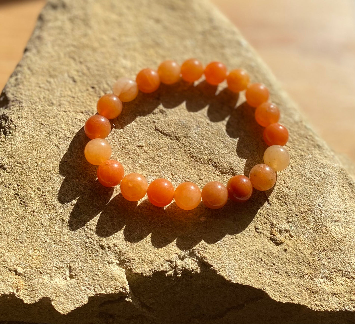 Bracelet cornaline simple