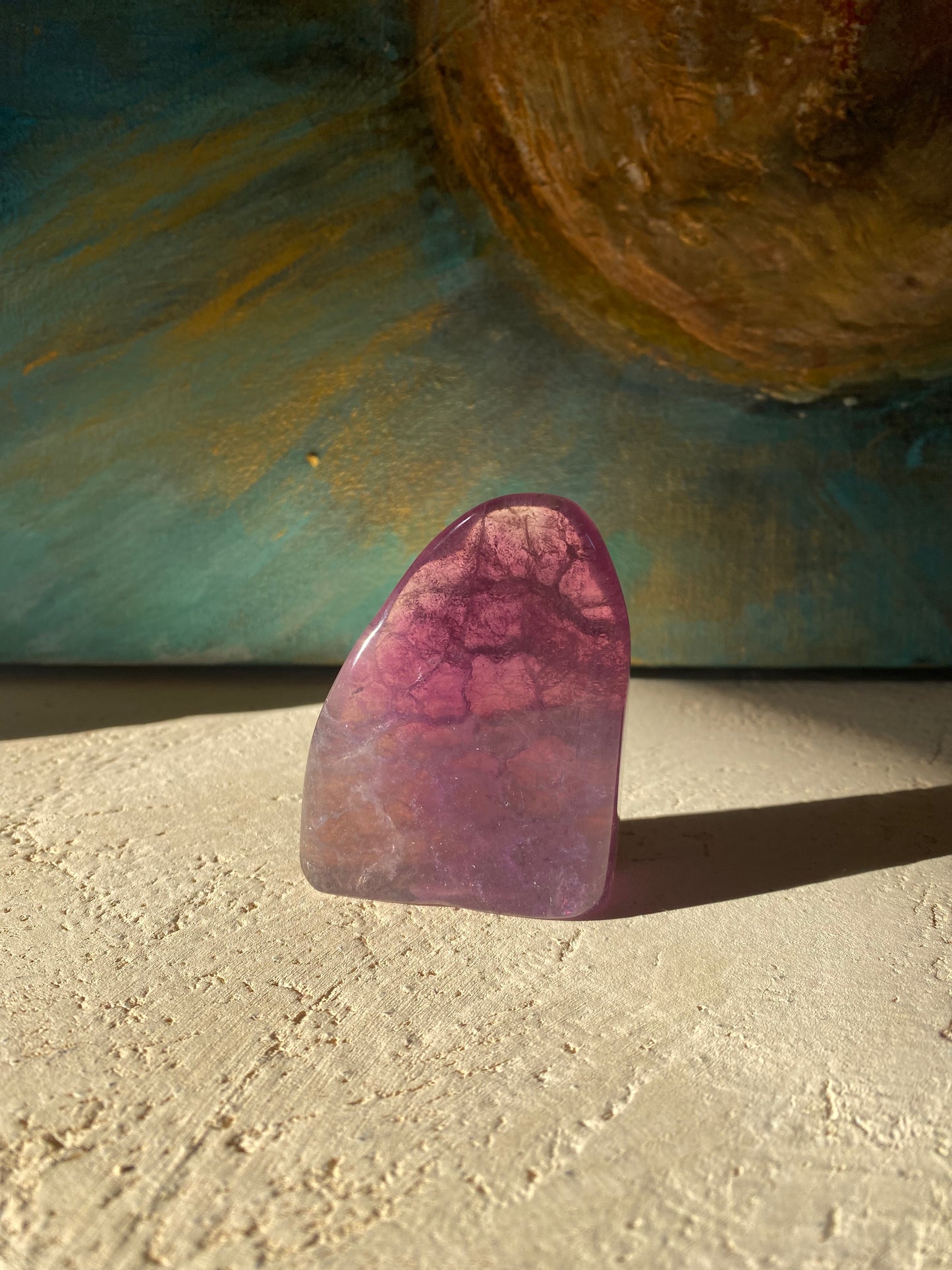 Fluorite polie