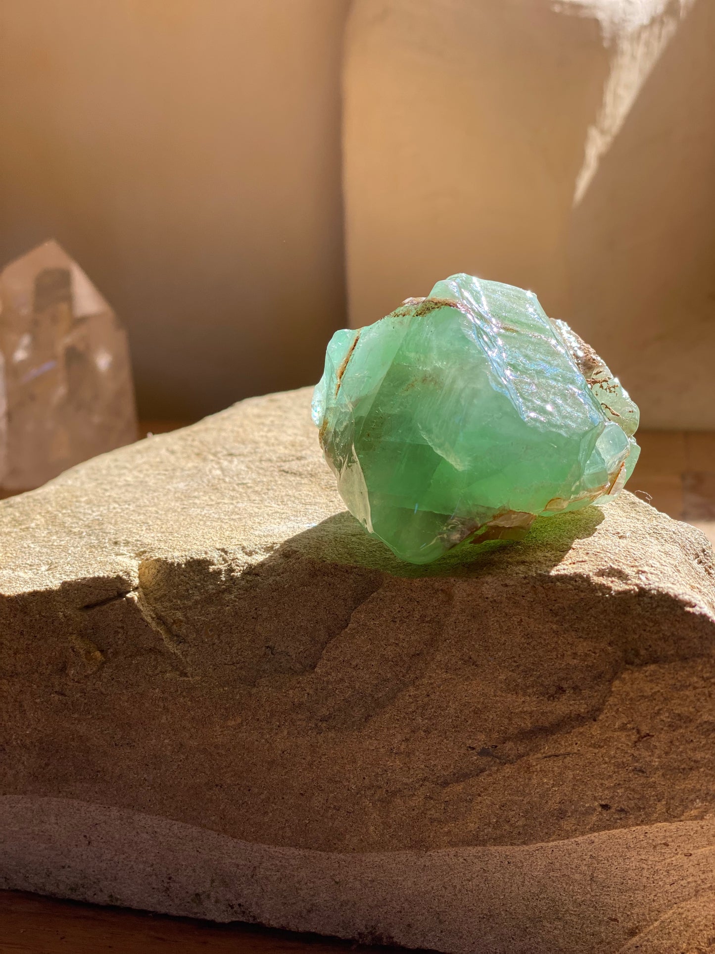 Emerald Calcite Stone