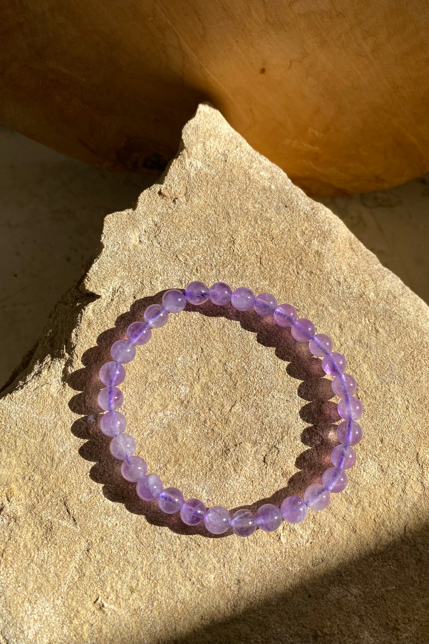 Bracelet améthyste simple