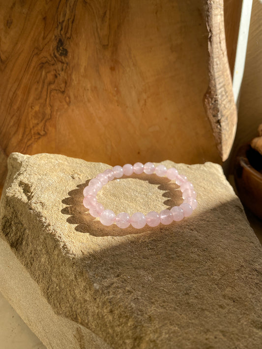 Simple Rose Quartz Medium