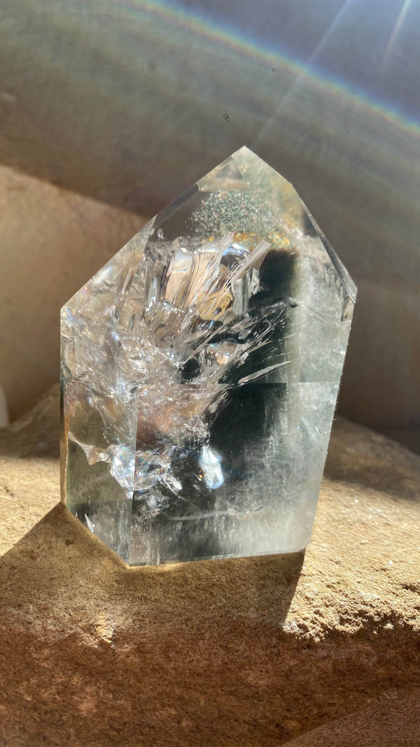 Quartz Crystal Inclusion