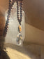 Quartz Opal Wood Mala