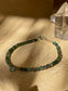 Lilith Moss Agate Anklet| Crystal Handmade Jewelry |