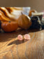 Rose Quartz Crystal Skull| Hand carved Stone