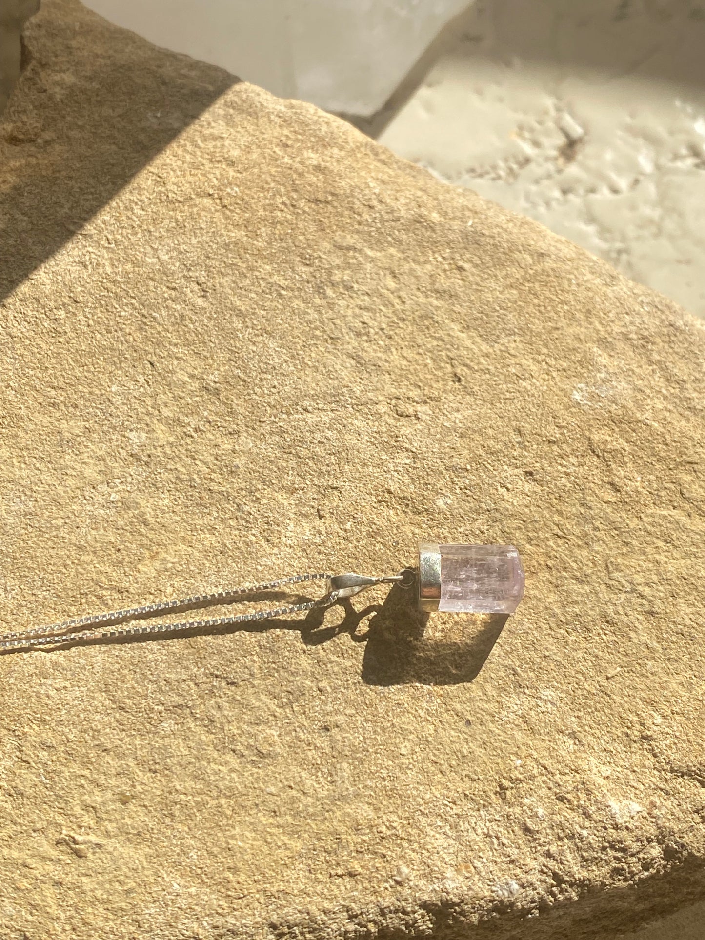 Kunzite Pendant