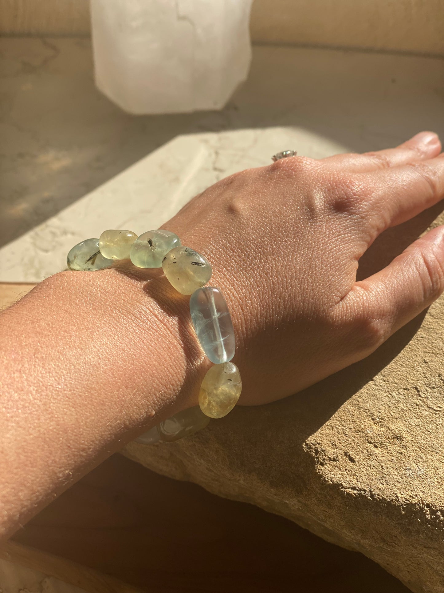 Prehnite Bracelet