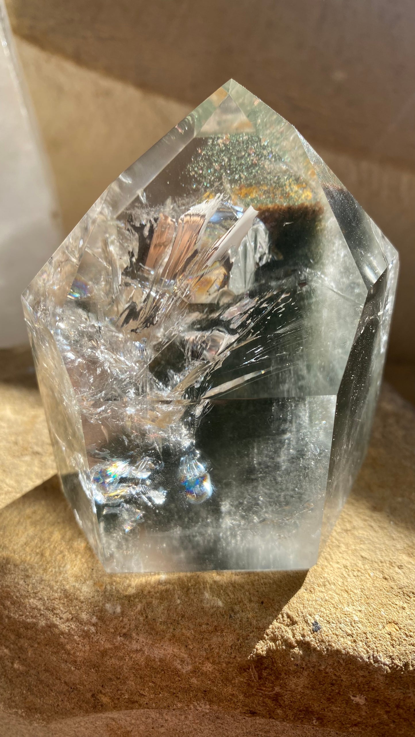 Quartz Crystal Inclusion