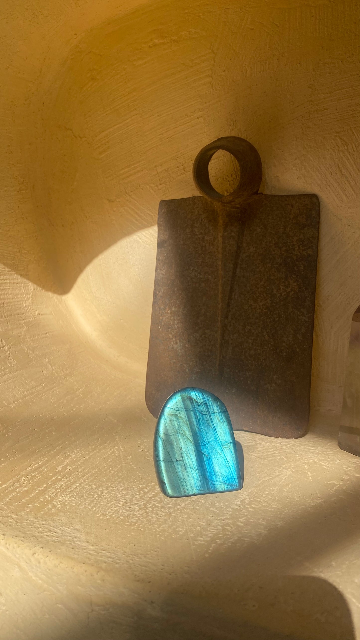 Labradorite Gaurdian Stone|Natural Gemstones | Crystal Home Decor