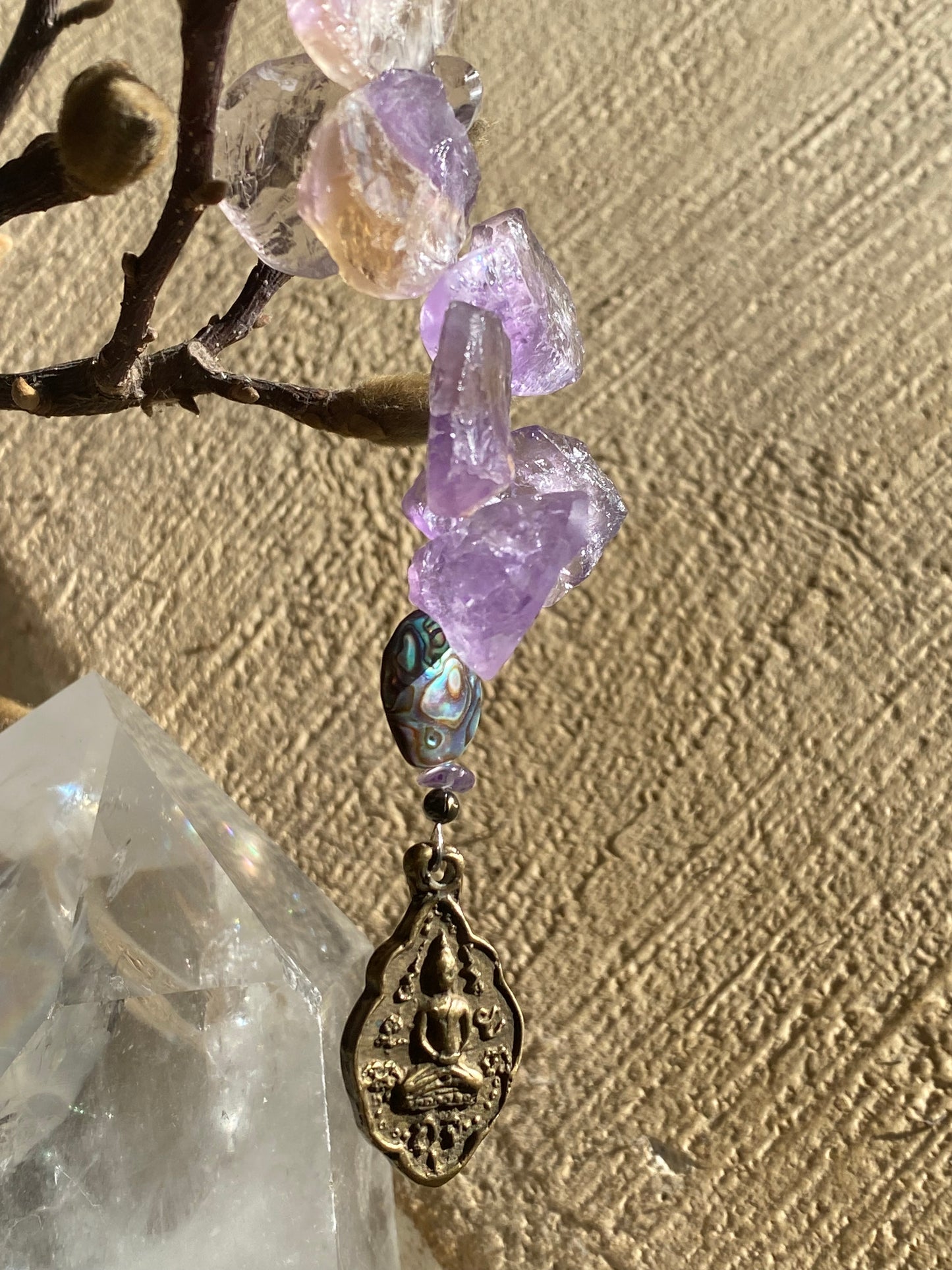 Amatrine & Shell Suncatcher