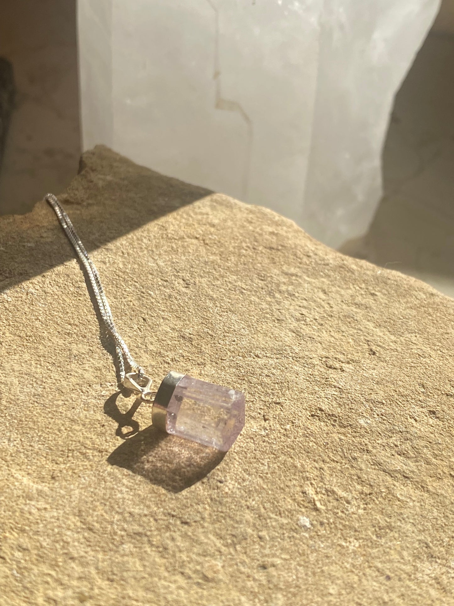 Kunzite Pendant
