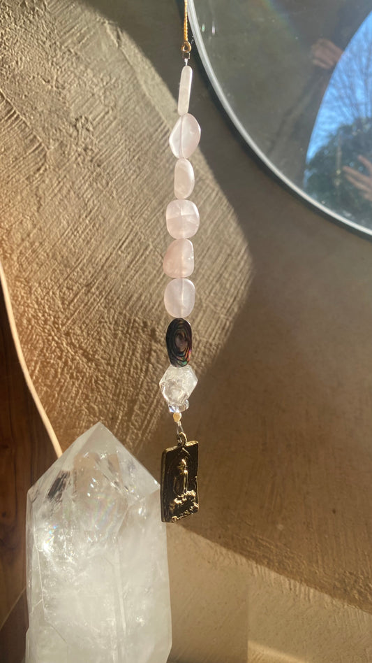 Balancing Buddha Suncatcher