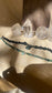 Lilith Moss Agate Anklet| Crystal Handmade Jewelry |