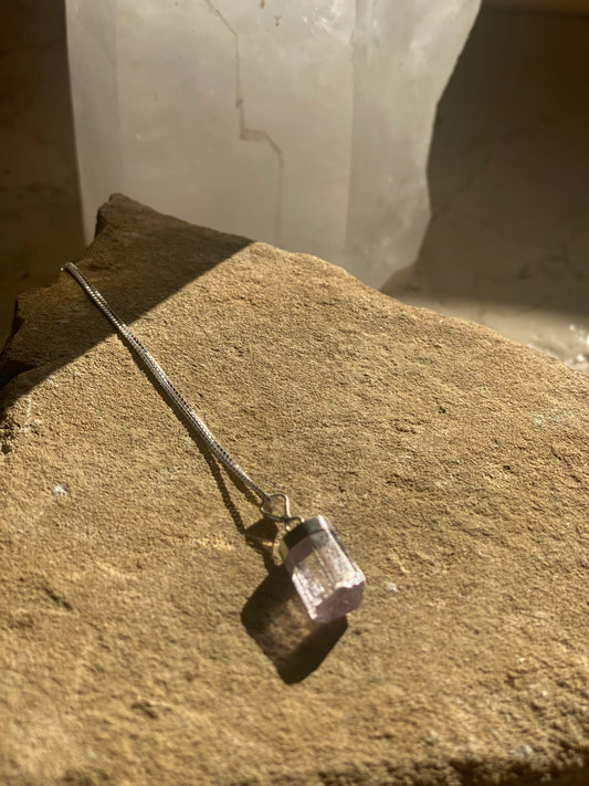 Kunzite Pendant