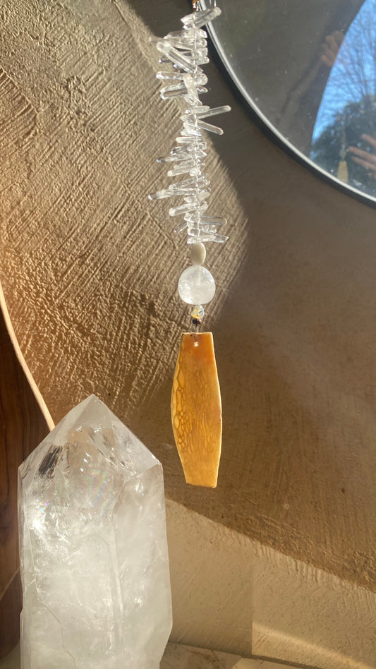 Moon Stone Suncatcher