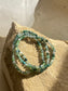 Faceted Moss Agate Bracelet