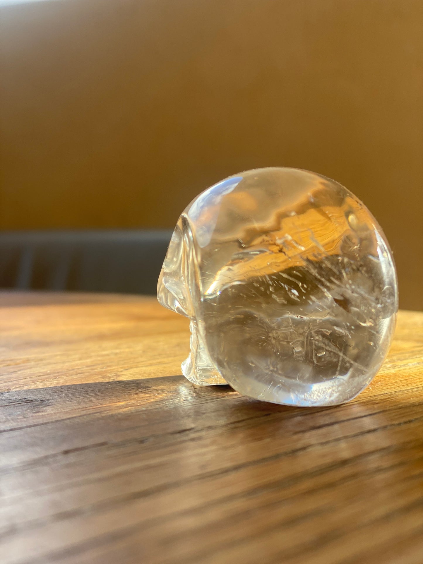 Citrine Crystal Skull| Hand Carved