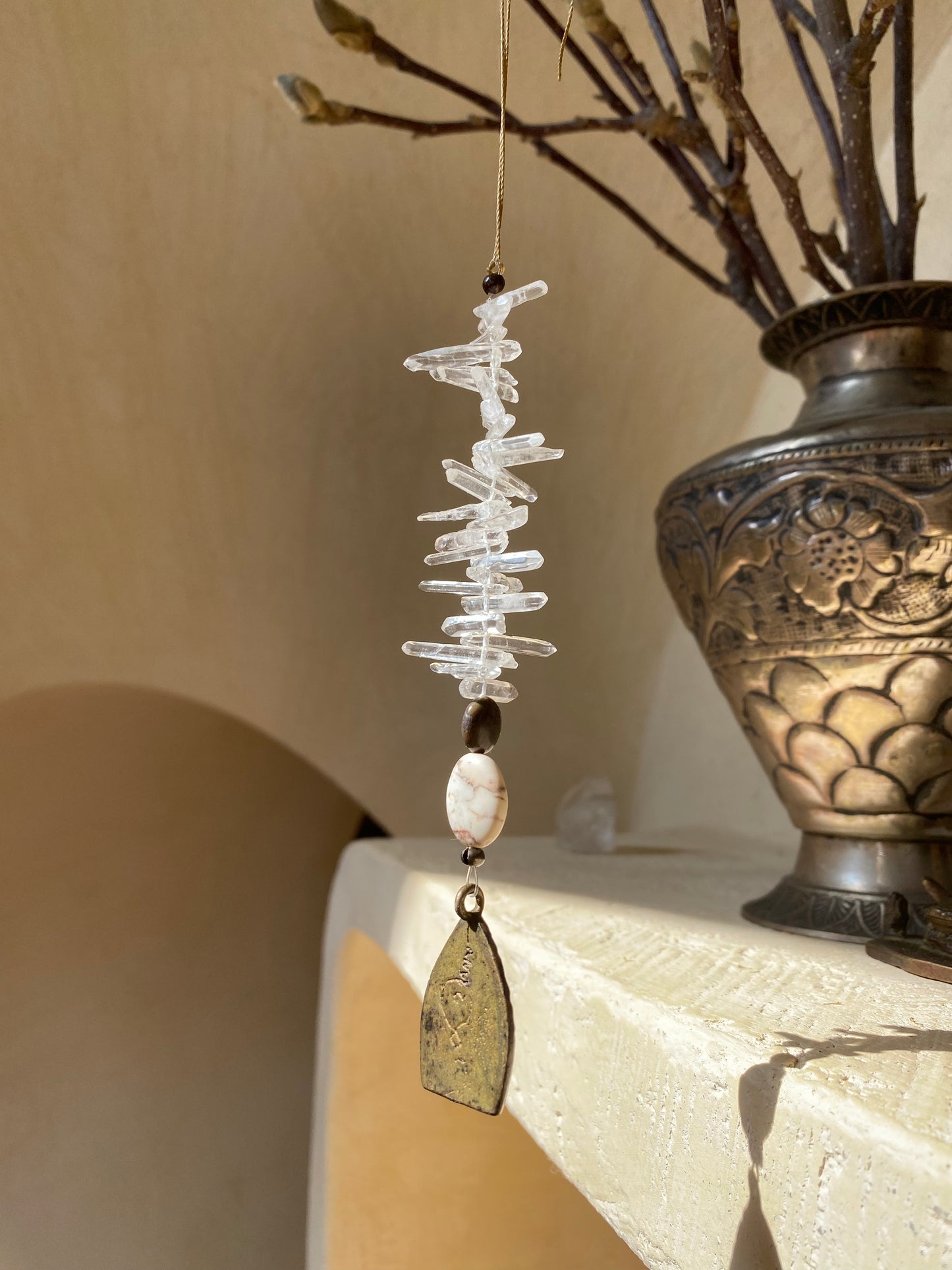 Shiva Lingam & Buddha Sun Catcher