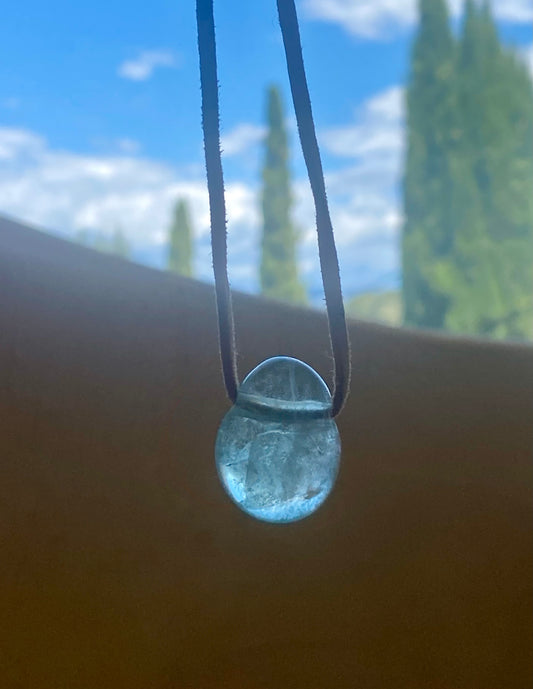 Fluorite pendant