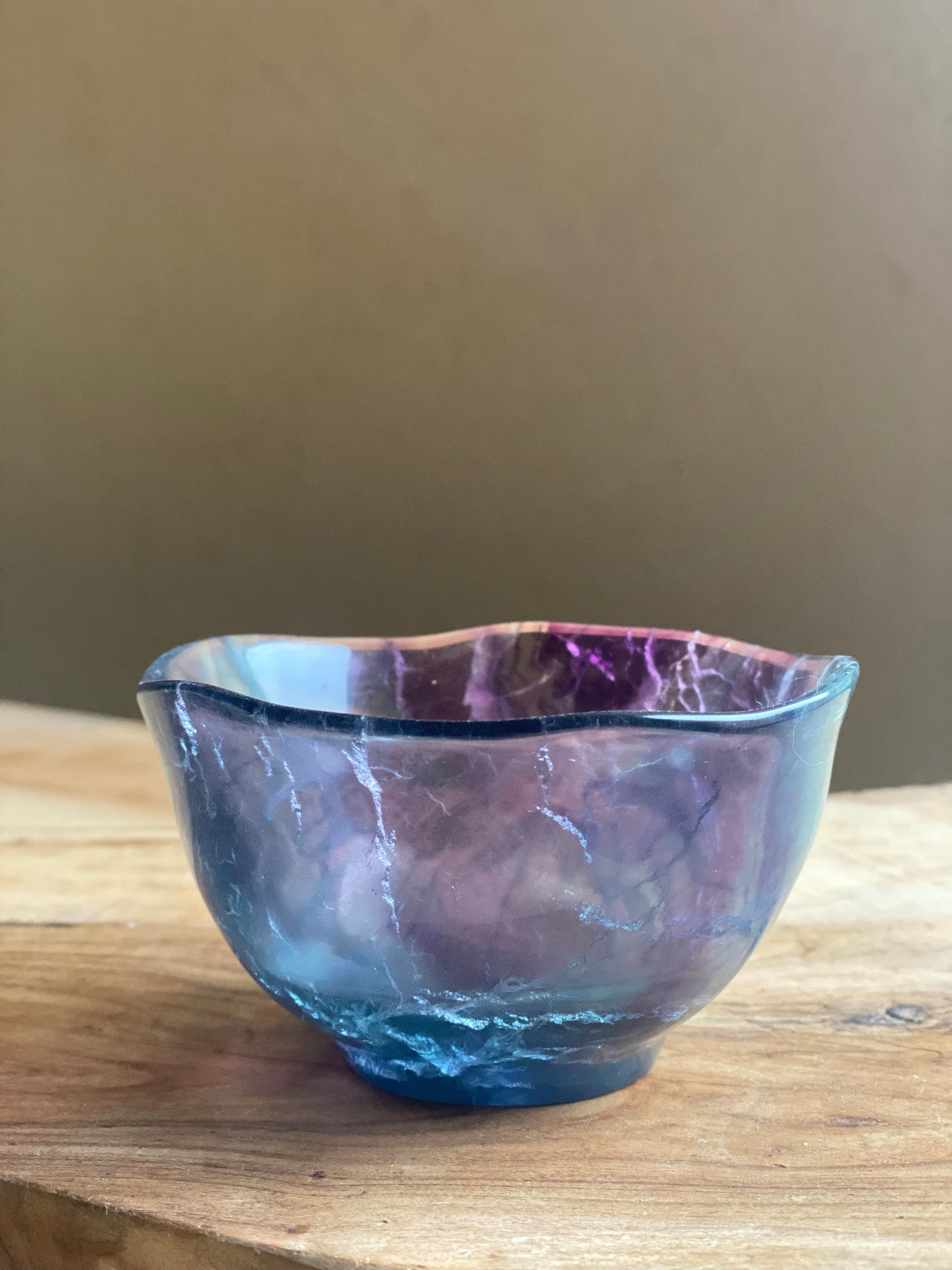 Fluorite Stone Bowl