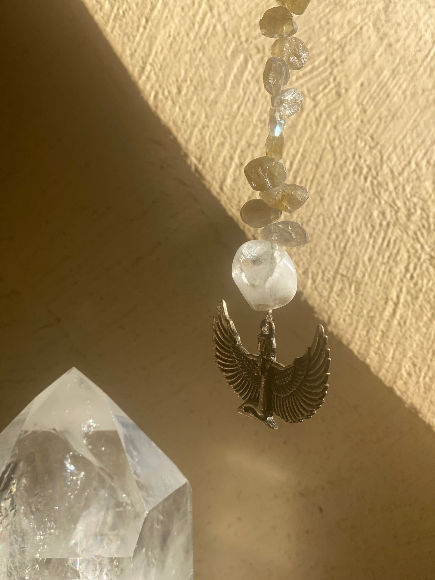 Isis Raw Labradorite Sun Catcher