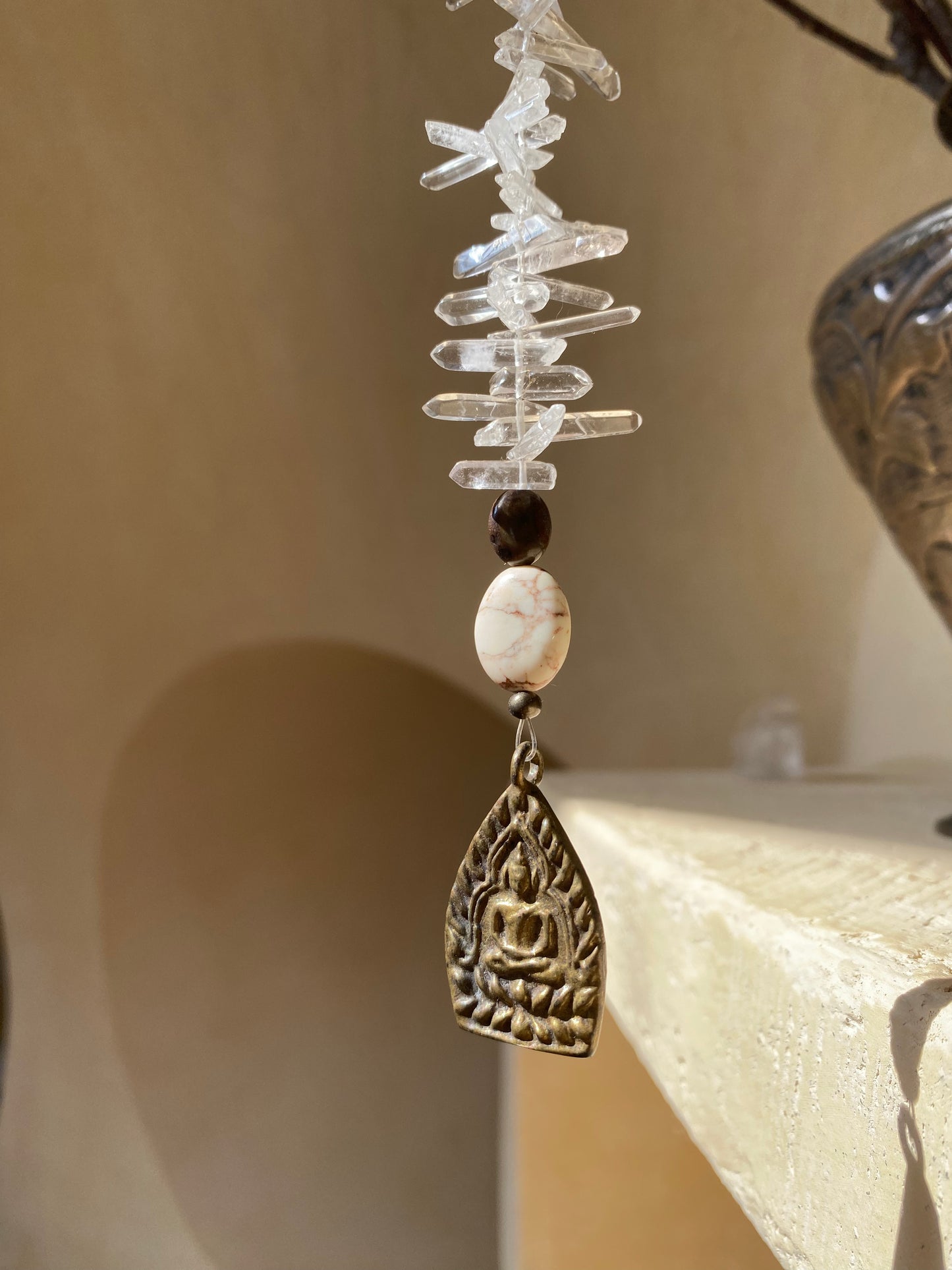 Shiva Lingam & Buddha Sun Catcher