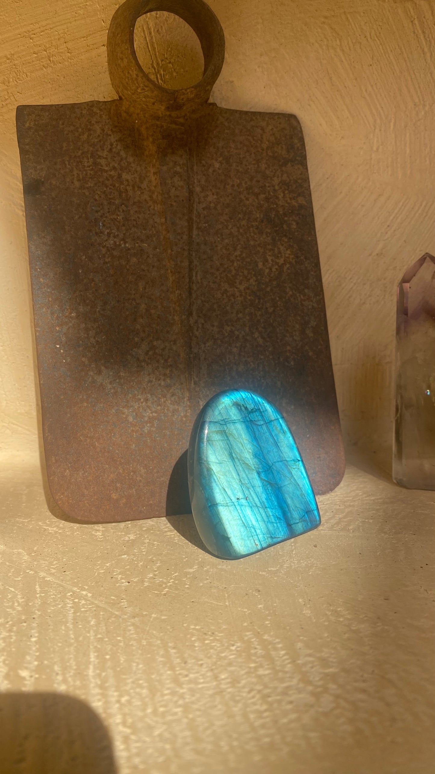 Labradorite Gaurdian Stone|Natural Gemstones | Crystal Home Decor