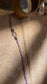 The Rán  | Amethyst, Smoky Quartz & Iolite Anklet | Natural Gemstone | Sterling Silver | Handmade in Provence