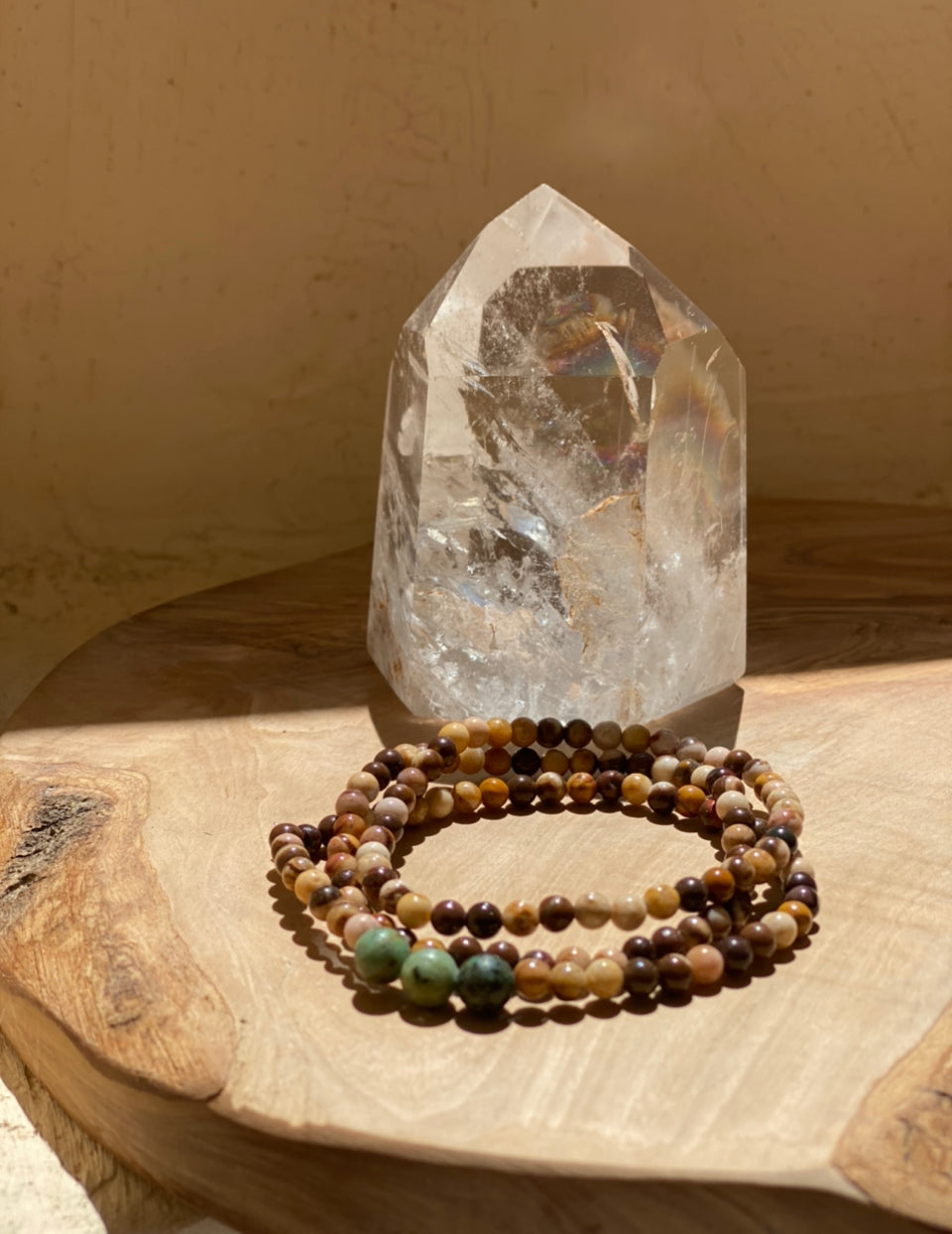 The Mesa| Turquoise and Mokaite Bracelet | Natural Gemstone | Handmade Bracelet |Provence