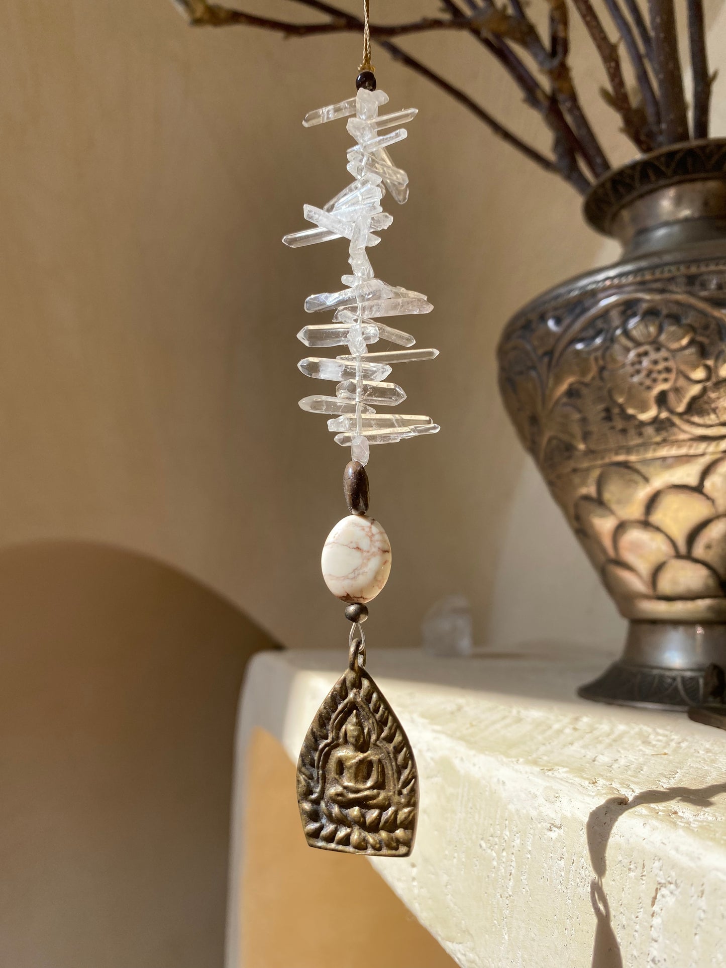 Shiva Lingam & Buddha Sun Catcher