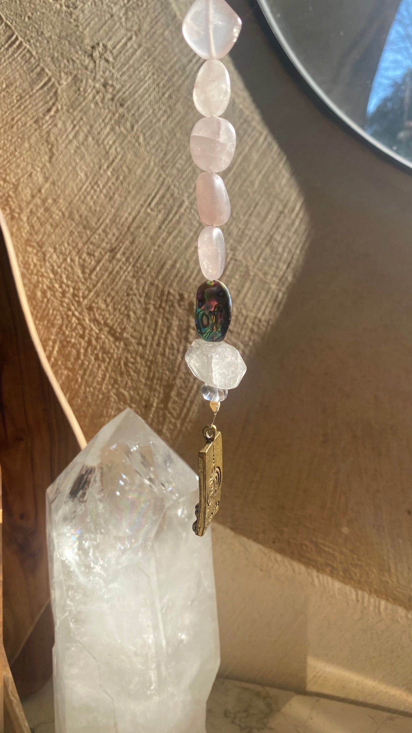 Balancing Buddha Suncatcher