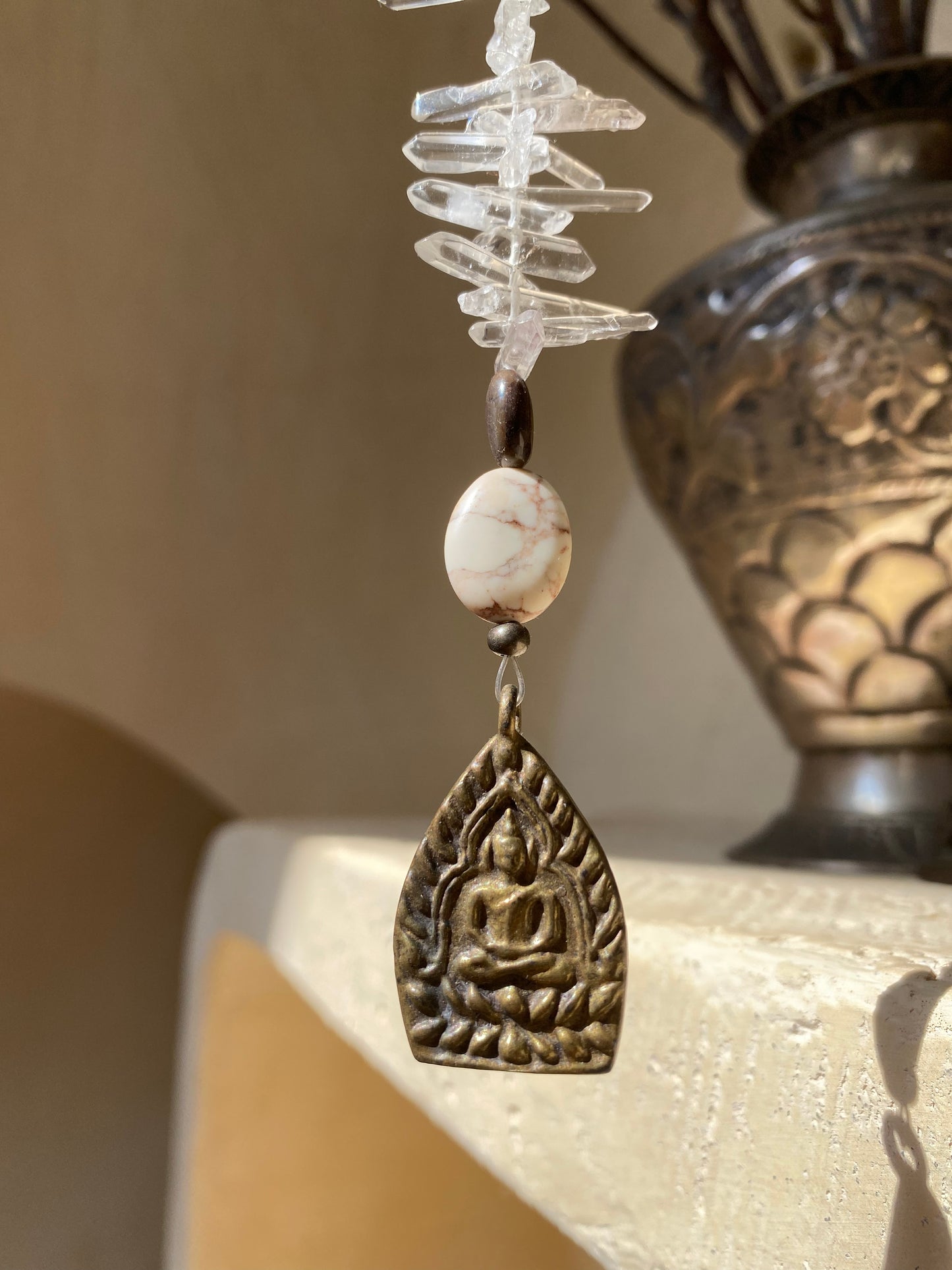 Shiva Lingam & Buddha Sun Catcher