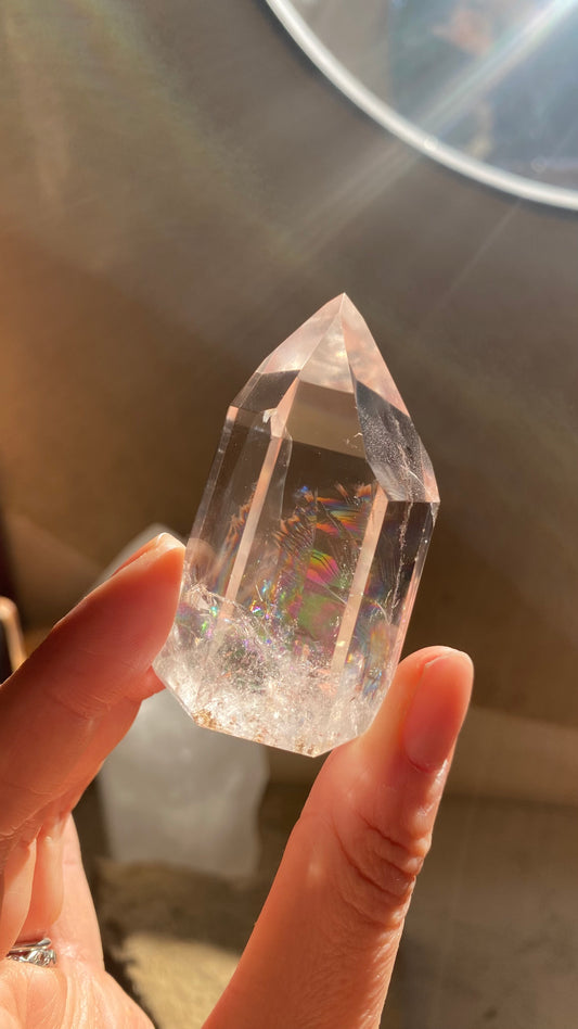 Rainbow Quartz Crystal