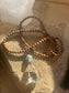 Quartz Opal Wood Mala