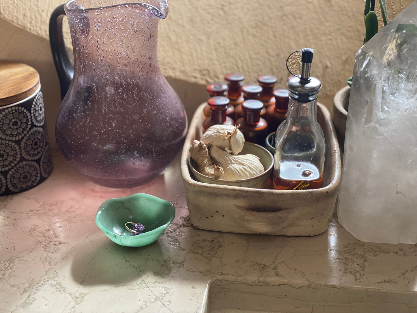 Aventurine Jewelry Bowl