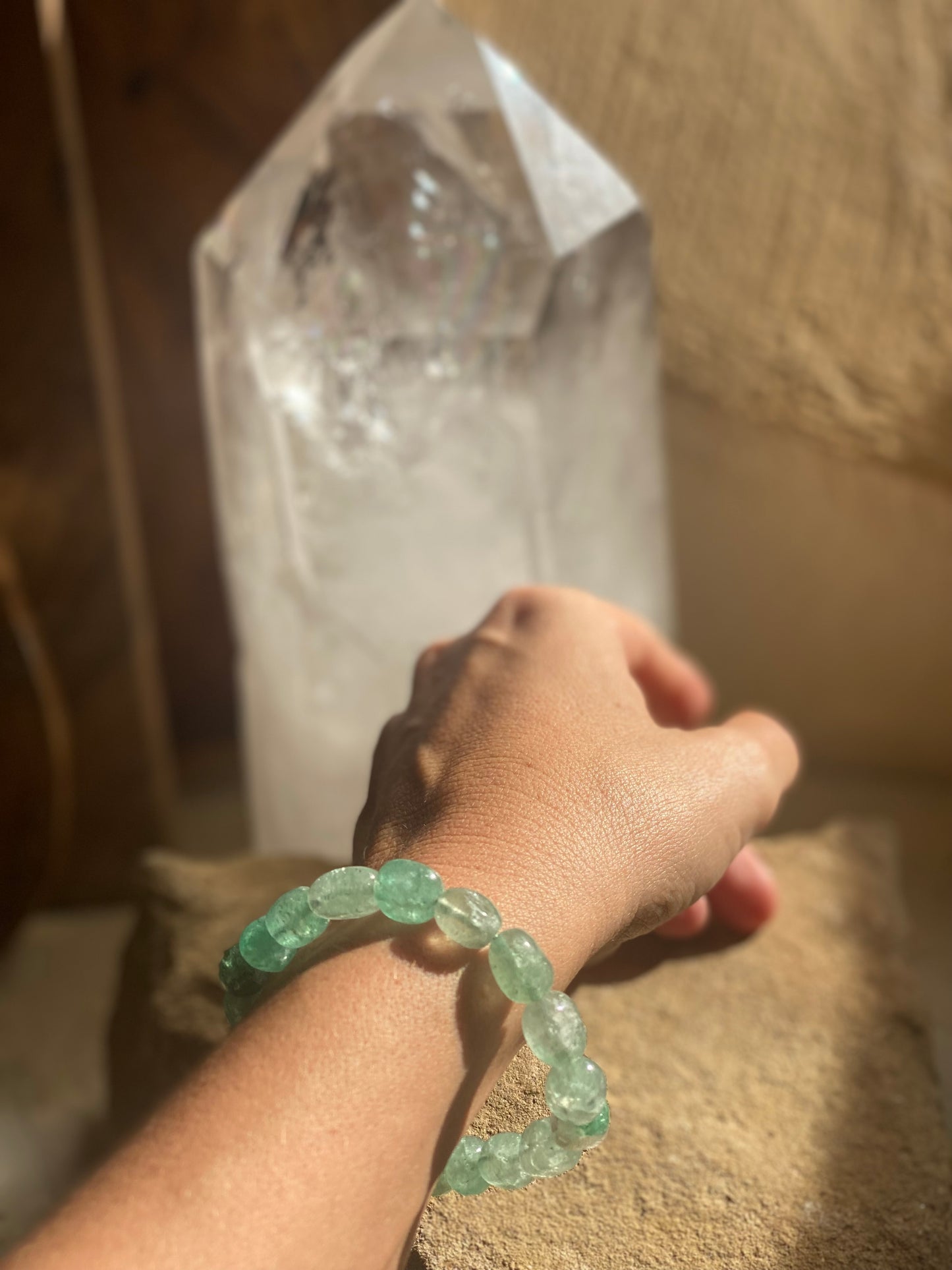 Green Strawberry Quartz