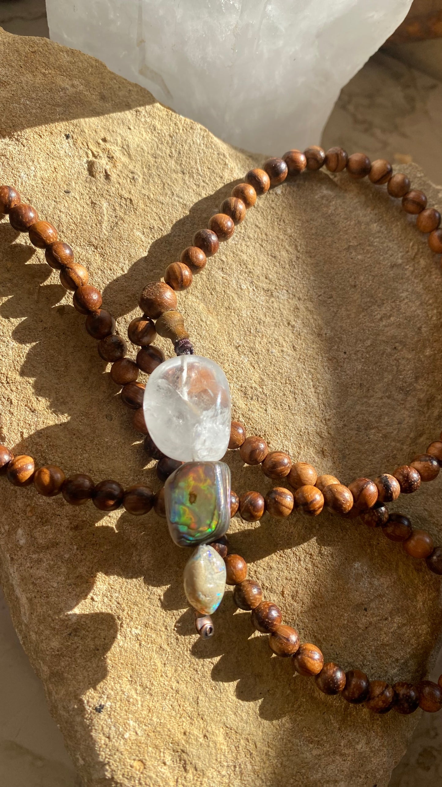 Wood Stone and Sea Mala