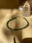 Lilith Moss Agate Anklet| Crystal Handmade Jewelry |