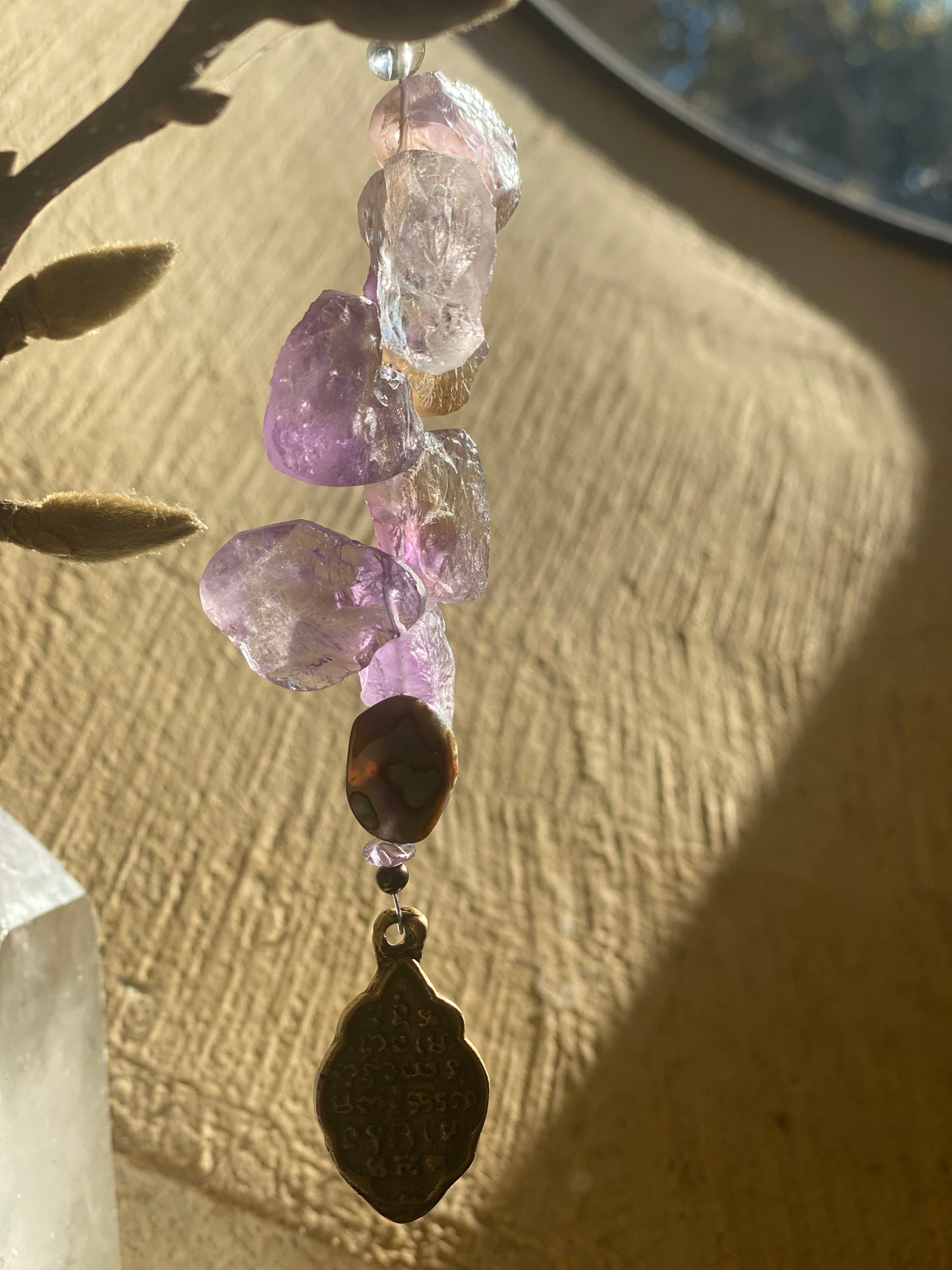 Amatrine & Shell Suncatcher