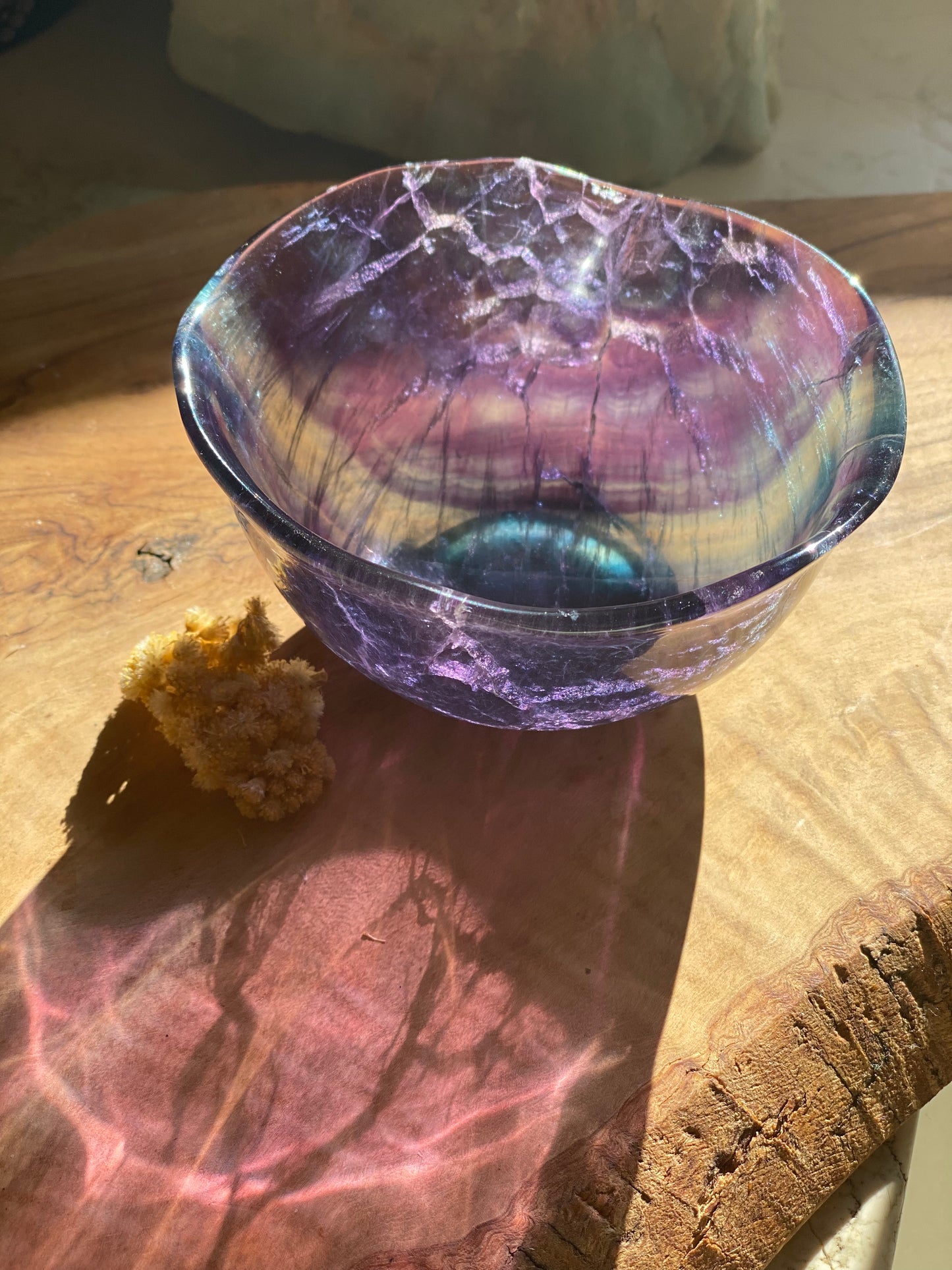 Fluorite Stone Bowl